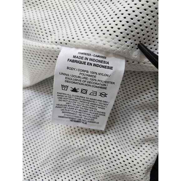 Nike Air Jordan Essentials Warm Up Jacket Men's L Black/White EUC - Picture 11 of 13